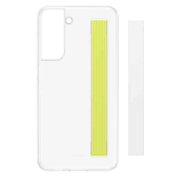 Samsung Slim Strap Cover - θήκη για Samsung Galaxy S21 FE 5G - Λευκό - Image 3