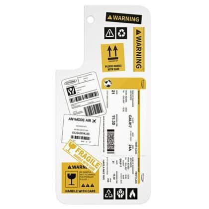 Πάνελ Samsung GP-TOU021AMCWW για κάλυμμα πλαισίου για Galaxy S22+ λευκό