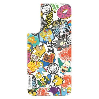 Samsung Simpsons Faces - θήκη για Samsung Galaxy S22+ 5G - Λευκό