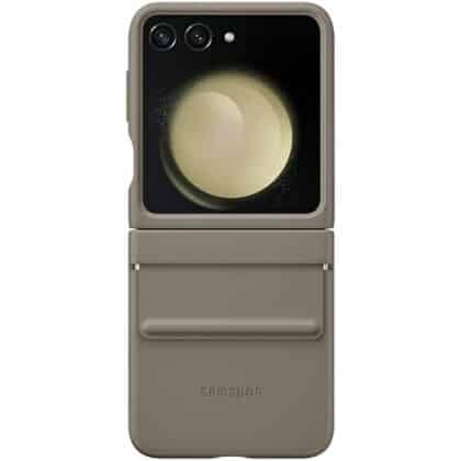 Samsung Flap Eco-Leather - θήκη για Samsung Galaxy Z Flip5 - Μαύρο