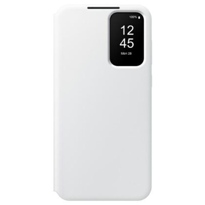 Θήκη Smart View για το Samsung EF-ZA556CWEGWW A55 5G A556 σε λευκό χρώμα