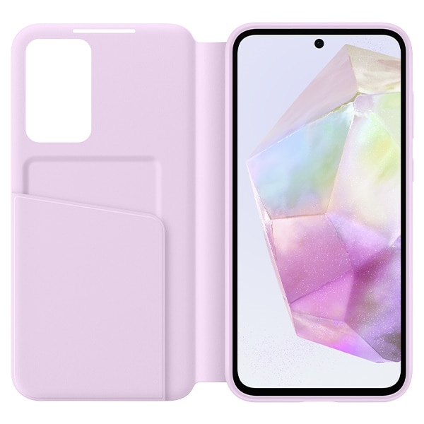 Samsung Smart View Wallet - θήκη για Samsung Galaxy A35 - Λευκό - Image 4