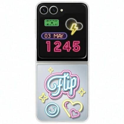 Διαφανής θήκη κοστουμιού Samsung EF-ZF741CTEGWW Z Flip6 F741