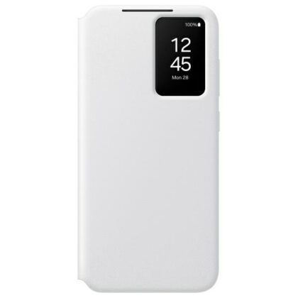 Θήκη πορτοφολιού Samsung EF-ZS721CWEGWW S24 FES721 Smart View, λευκή