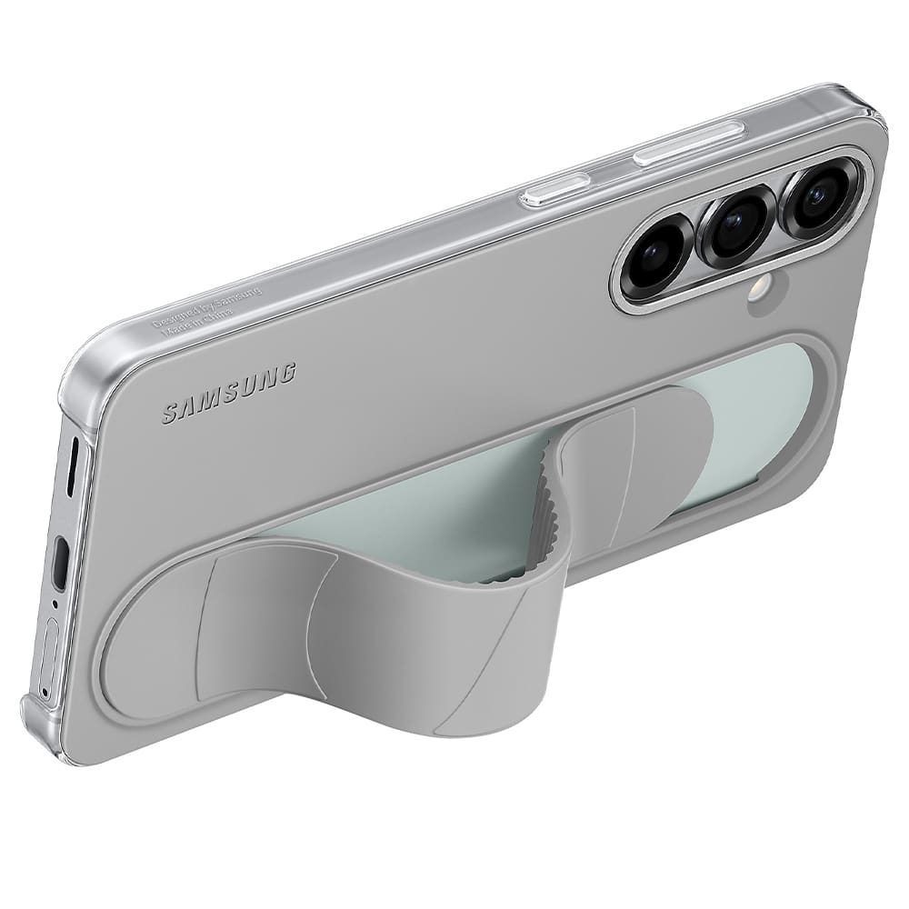 Samsung Standing Grip - θήκη για Samsung Galaxy S25 - Γκρι - Image 4