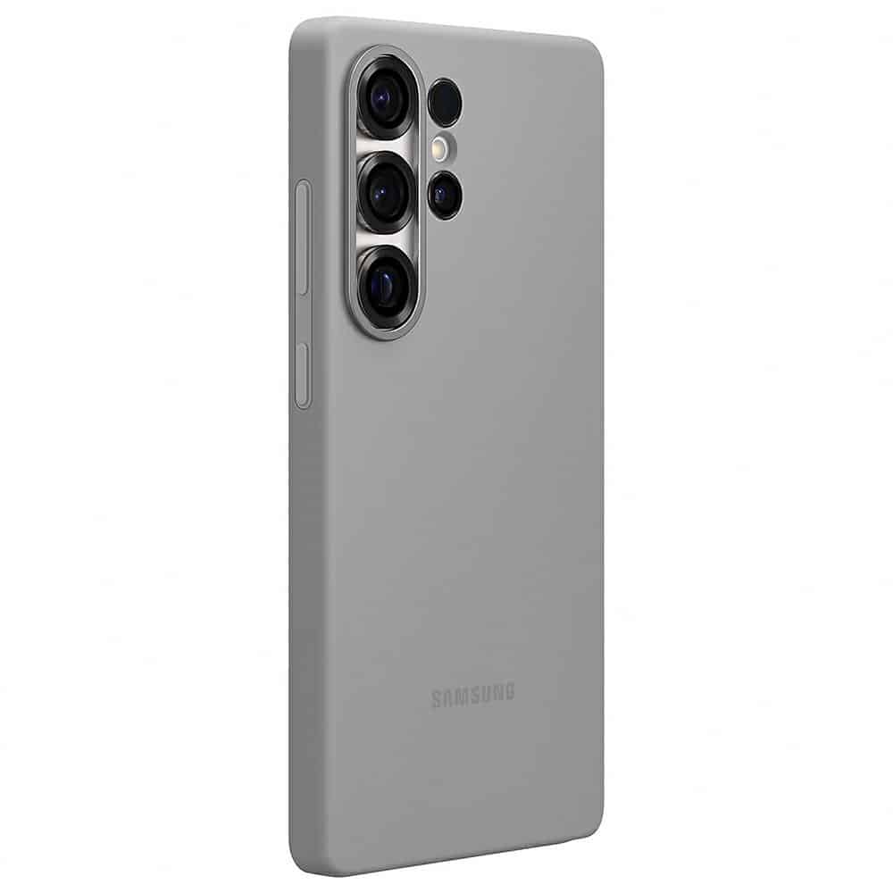 Samsung Silicone Case - θήκη για Samsung Galaxy S25 Ultra - Γκρι - Image 3