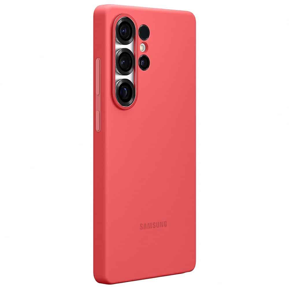 Samsung Σιλικόνη Θήκη - θήκη για Samsung Galaxy S25 Ultra - Κόκκινο - Image 3
