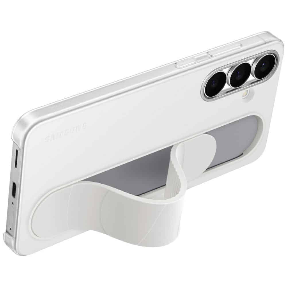 Samsung Standing Grip Case - θήκη για Samsung Galaxy S25 FE - Λευκό - Image 3