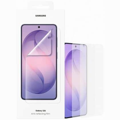 Προστατευτική μεμβράνη Samsung Αντιανακλαστική μεμβράνη 2 τεμαχίων για Galaxy S26 διαφανής