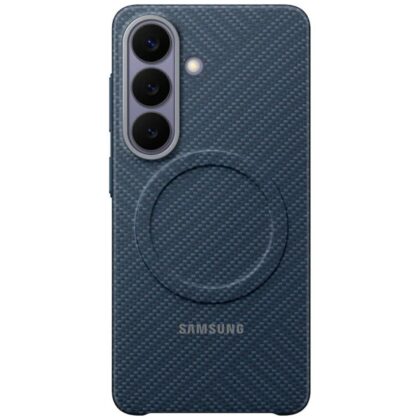 Θήκη με μαγνήτη από ανθρακονήματα Samsung για Samsung Galaxy S26+ σκούρο μπλε