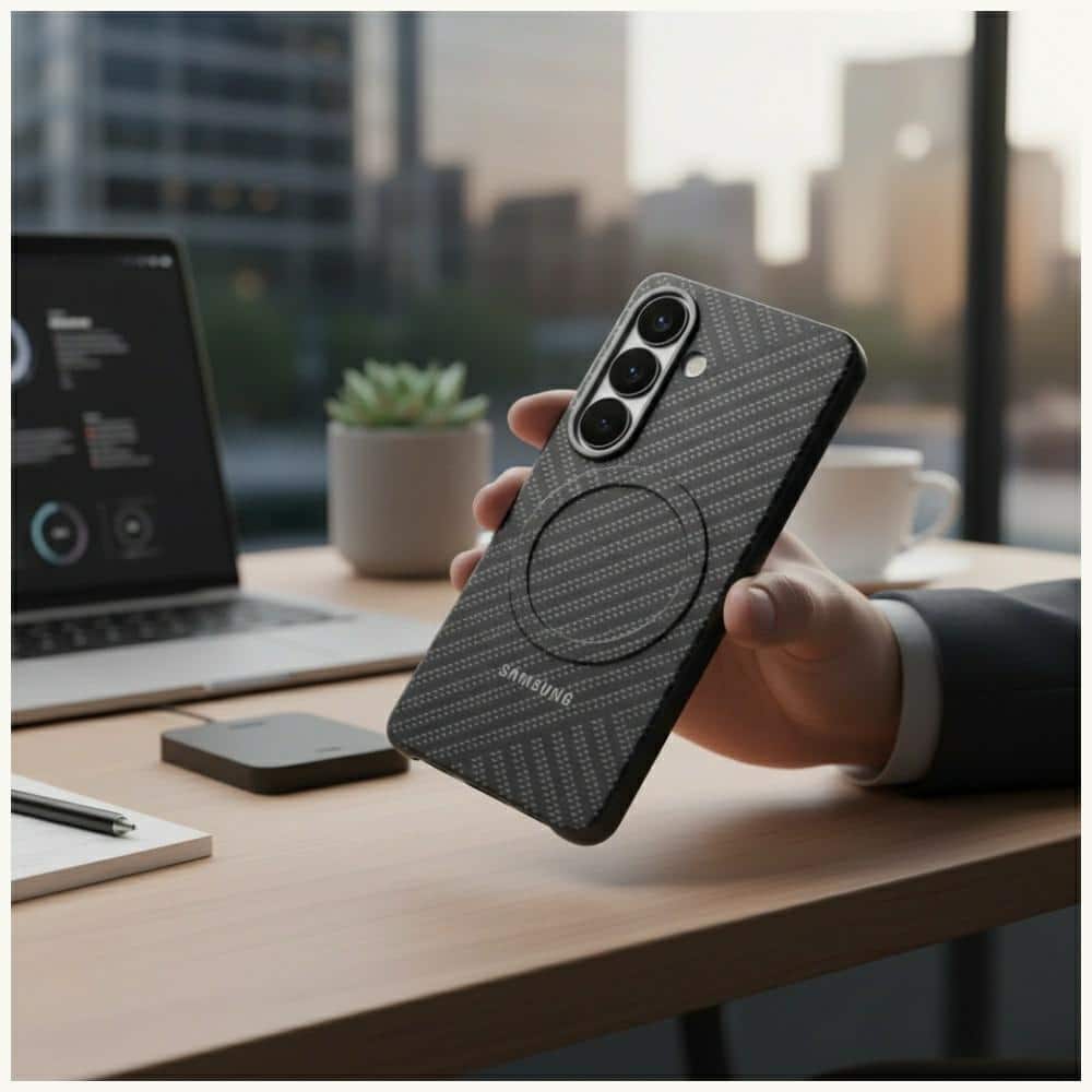 Samsung Carbon Magnet - θήκη για Samsung Galaxy S26+ - Γκρι - Image 3
