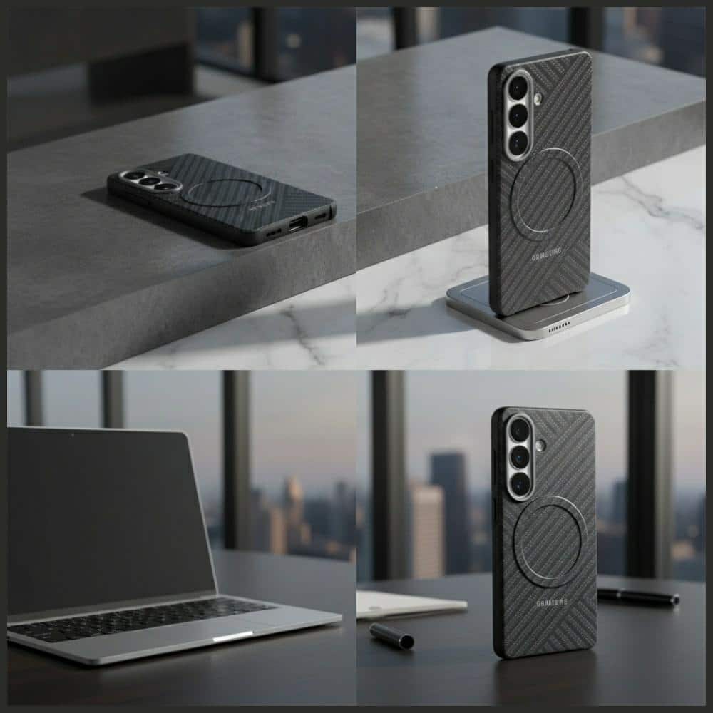 Samsung Carbon Magnet - θήκη για Samsung Galaxy S26+ - Γκρι - Image 4