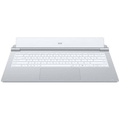 Λεπτό πληκτρολόγιο Samsung Book Cover για Galaxy Tab S11 Ultra Pro, ασημί