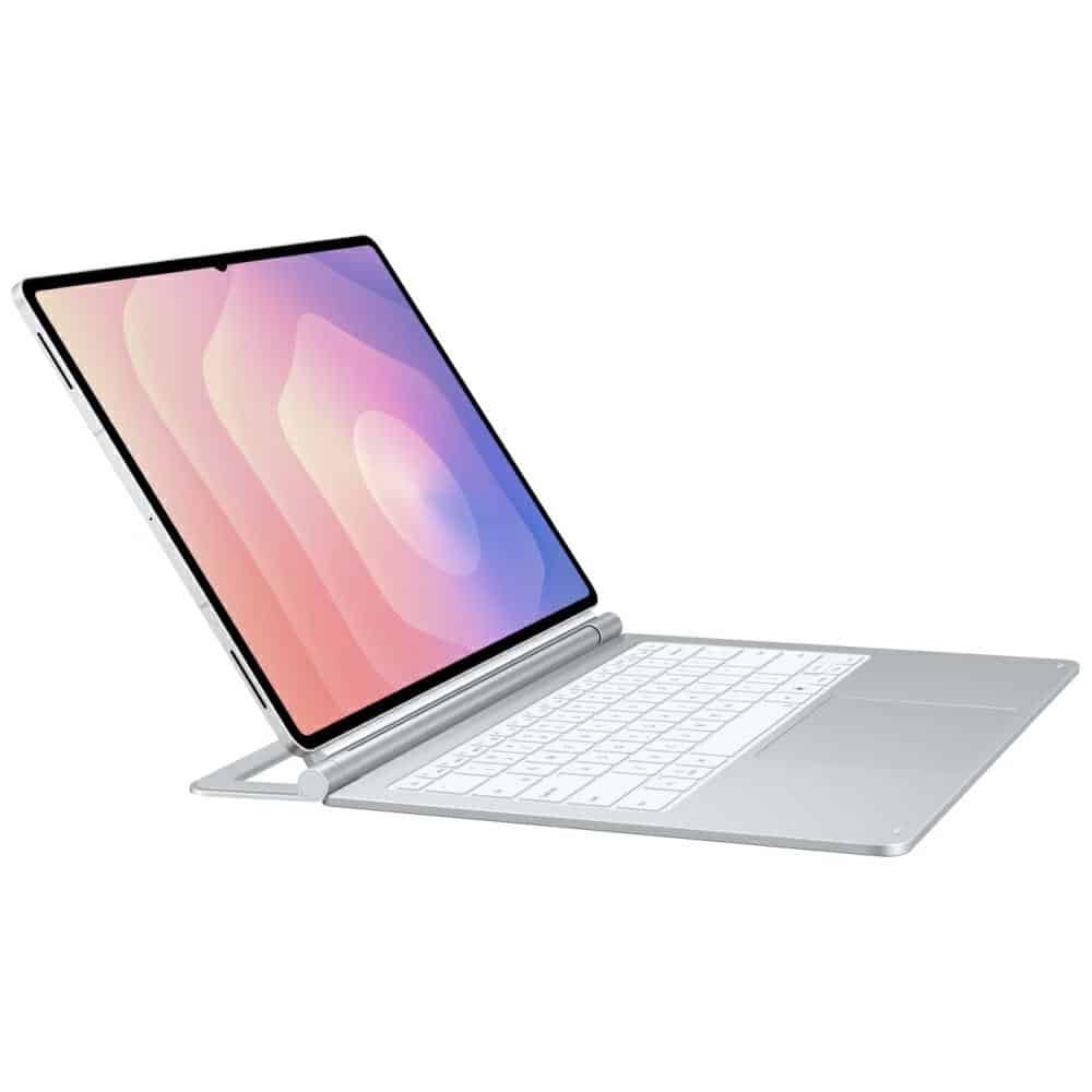 Λεπτό πληκτρολόγιο Samsung Book Cover για Galaxy Tab S11 Ultra Pro, ασημί - Image 6