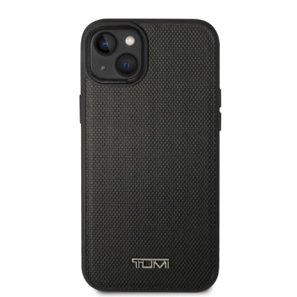 Tumi MagSafe Δερμάτινη Θήκη Ballistic Pattern - θήκη για Apple iPhone 14 / 15 13 - Μαύρο - Image 3