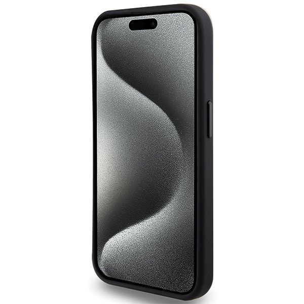 Σκληρή θήκη Tumi TUHMP15LRBAK για iPhone 15 Pro 6,1" σε μαύρο χρώμα με δερμάτινο βαλλιστικό μοτίβο και MagSafe - Image 5