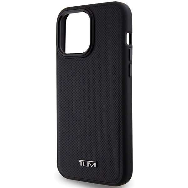 Σκληρή θήκη Tumi TUHMP15XRBAK για iPhone 15 Pro Max 6,7" σε μαύρο χρώμα με δερμάτινο βαλλιστικό μοτίβο και MagSafe - Image 6