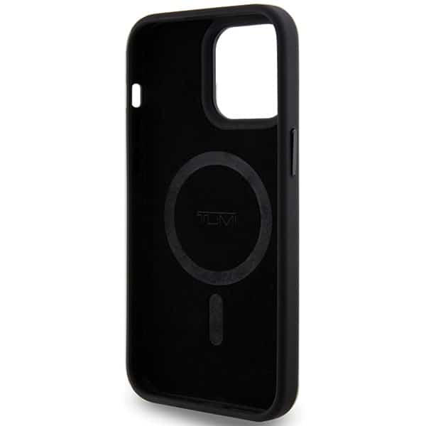 Σκληρή θήκη Tumi TUHMP15XRBAK για iPhone 15 Pro Max 6,7" σε μαύρο χρώμα με δερμάτινο βαλλιστικό μοτίβο και MagSafe - Image 7