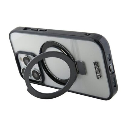 Tumi TUHMP15LSSFC Λευκή σκληρή θήκη για iPhone 15 Pro 6,1" με διαφανή βάση στήριξης και MagSafe