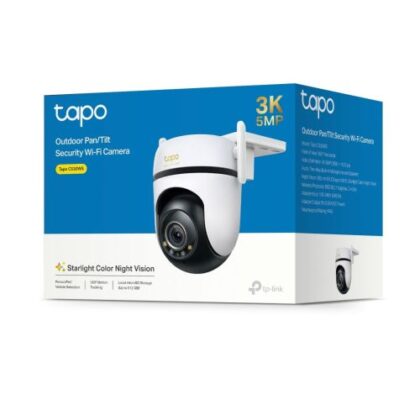Κάμερα TP-Link Tapo C530WS Wi-Fi Εξωτερική Κάμερα με Οριζόντια/Κλίση, Ασφάλεια 3K 5MP, Νυχτερινή Όραση, Λευκό EU