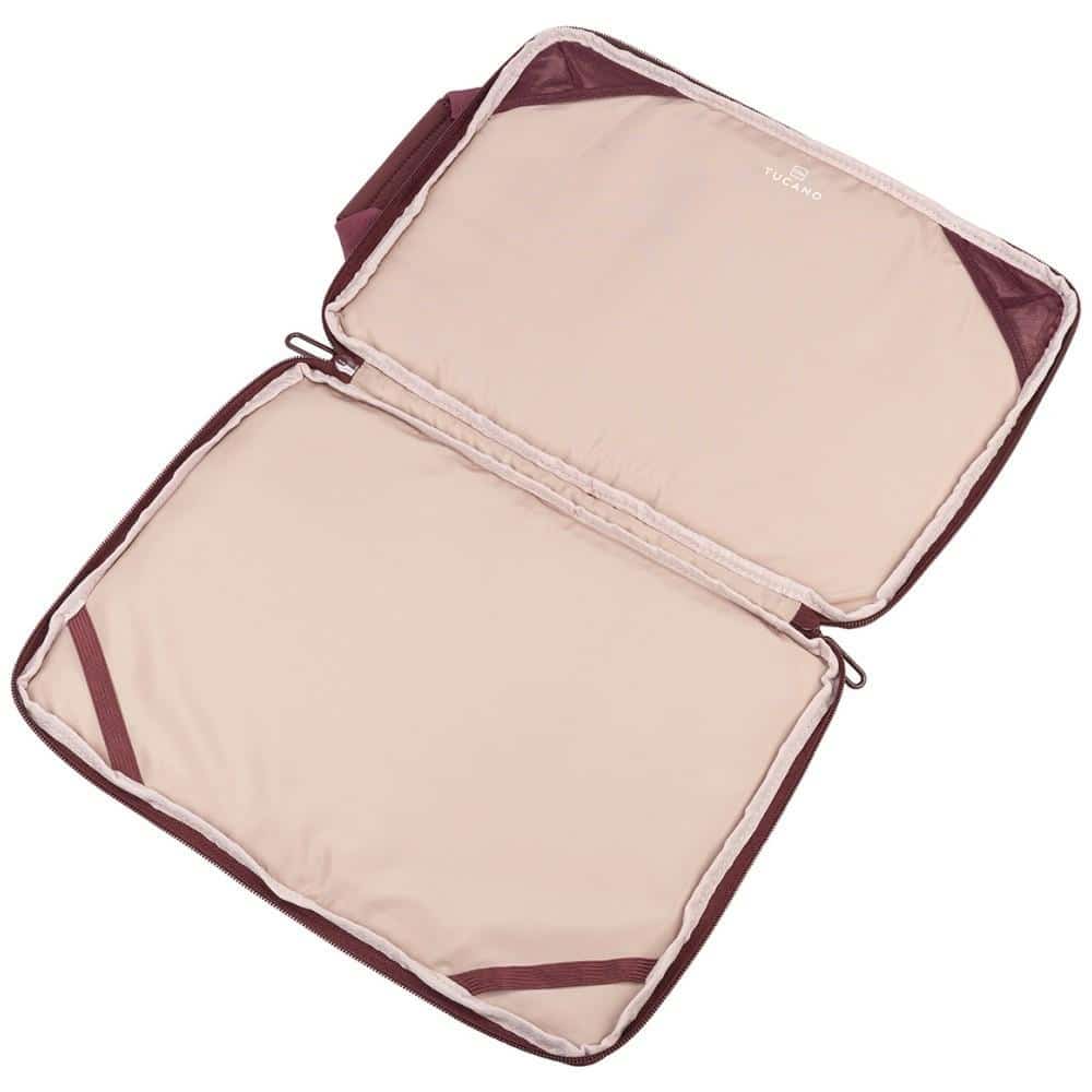 Τσάντα Laptop Tucano Sandy Sleeve 13/14" για laptop 13/14" μπορντό - Image 7