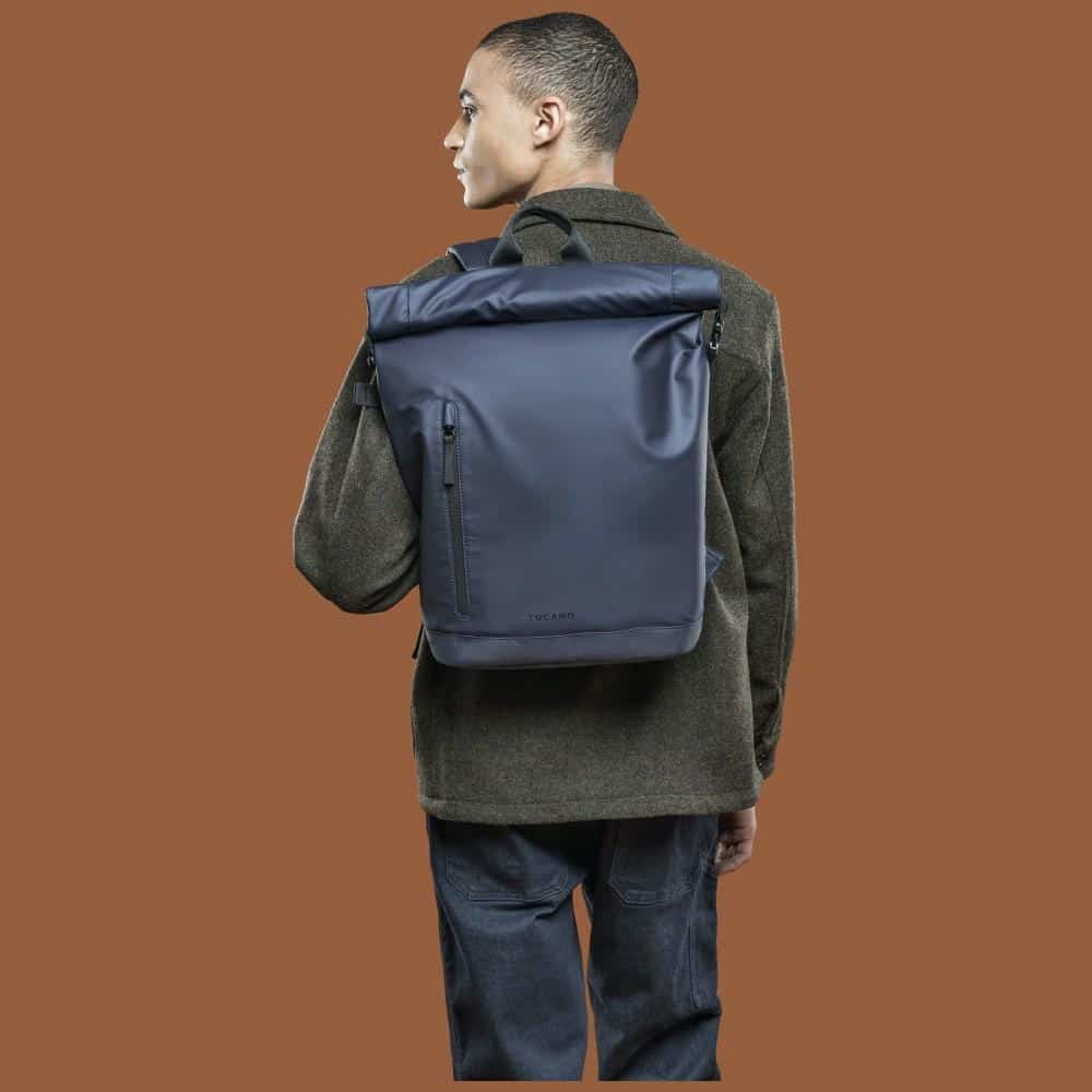 Σακίδιο πλάτης Tucano Rollo για φορητό υπολογιστή 15,6"/ MacBook Pro 16" μπλε - Image 6
