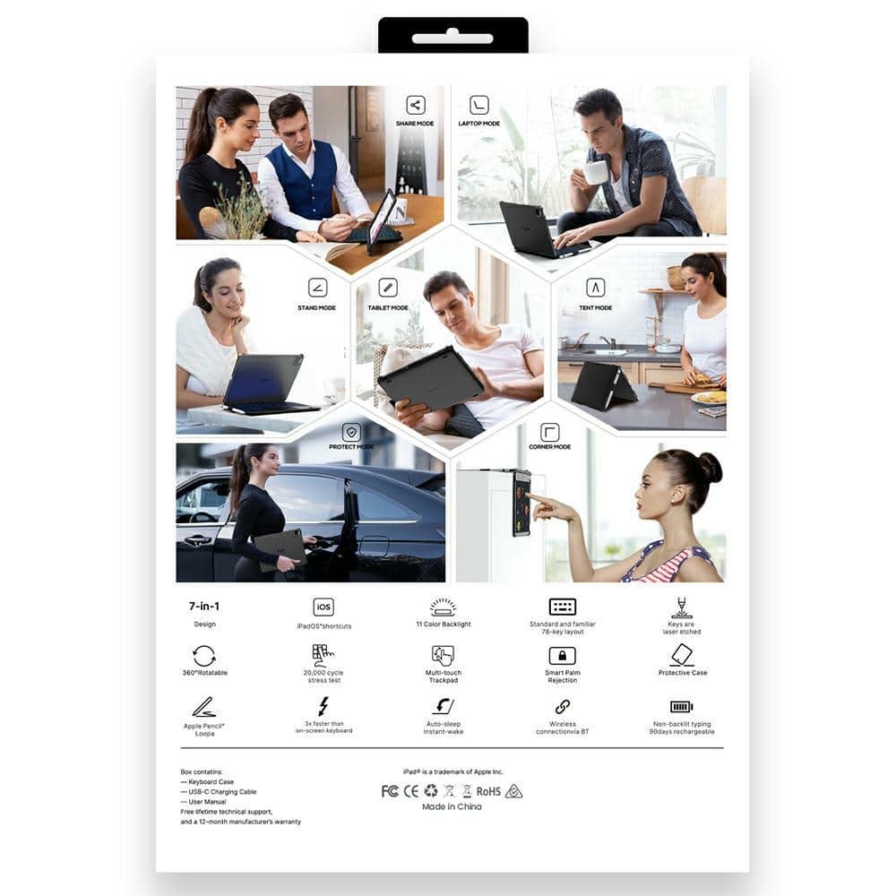 Typecase Flexbook Touch - θήκη για Apple iPad 10.2 (2021) - Πολύχρωμο - Image 20