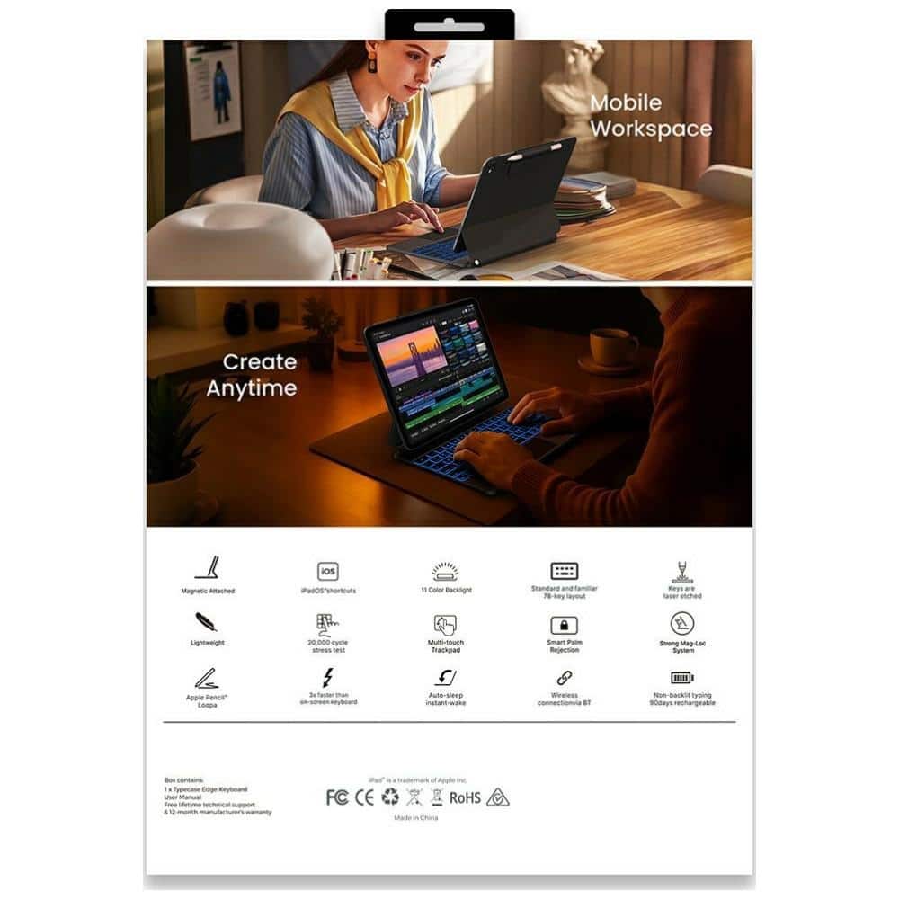 Typecase Edge - θήκη για Apple iPad Air 13 (2024) / (2025) - Πολύχρωμο - Image 14