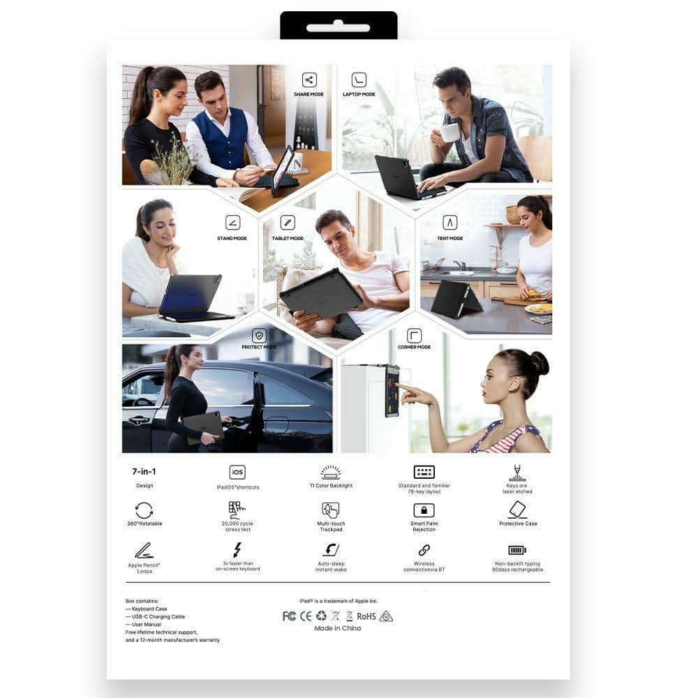Typecase Flexbook Touch - θήκη για Apple iPad (2025) - Ροζ - Image 20