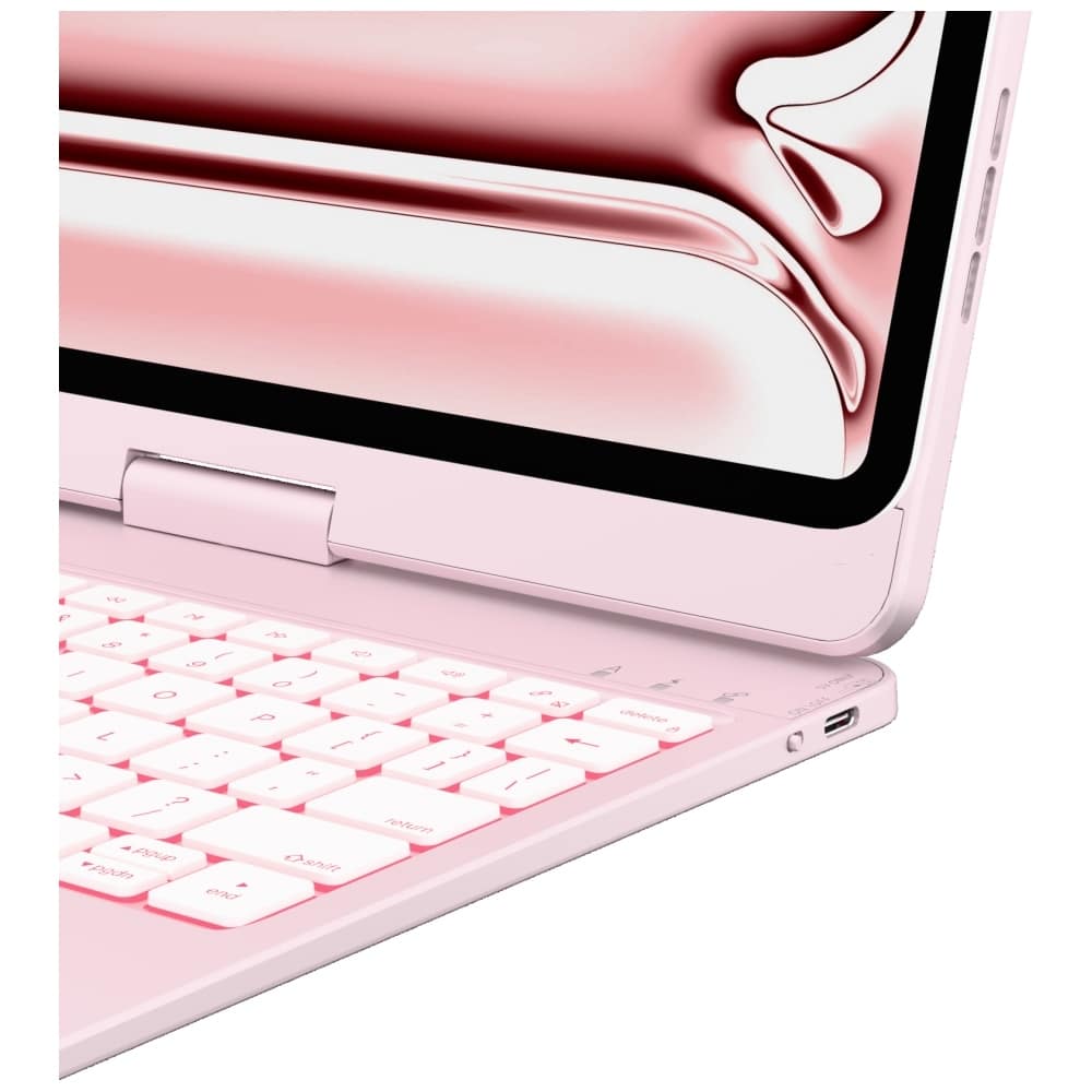 Typecase Flexbook Touch - θήκη με πληκτρολόγιο για Apple iPad Pro 11 (2024) / (2025) - Ροζ - Image 13