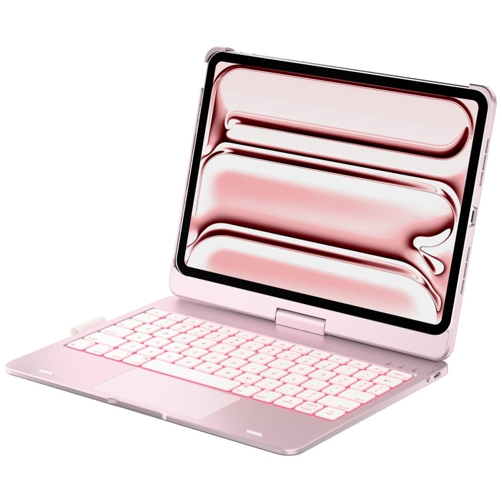 Typecase Flexbook Touch - θήκη με πληκτρολόγιο για Apple iPad Pro 11 (2024) / (2025) - Ροζ - Image 15