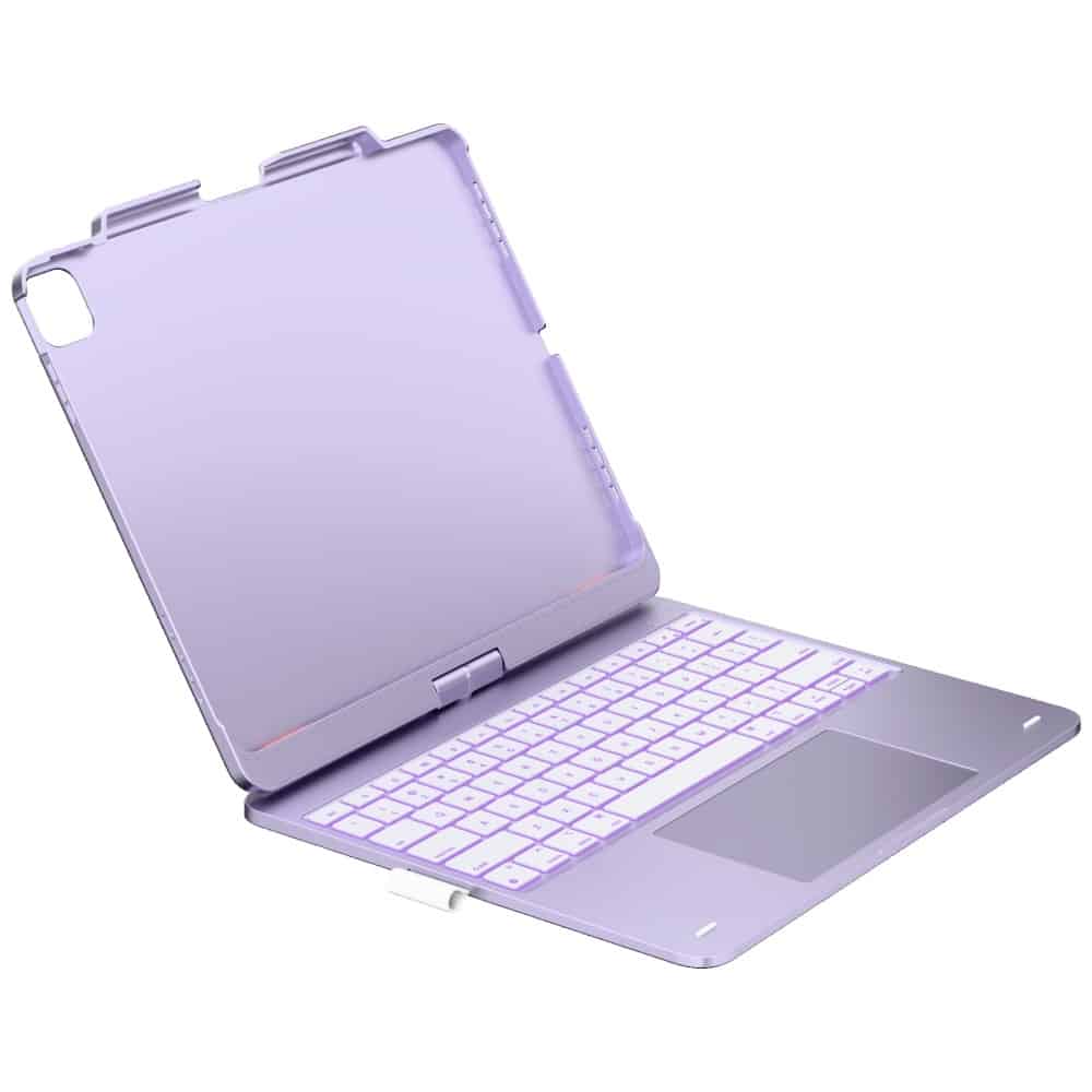 Typecase Flexbook Touch - θήκη με πληκτρολόγιο για Apple iPad Air 13 (2024) / (2025) (2026) - Μωβ - Image 5