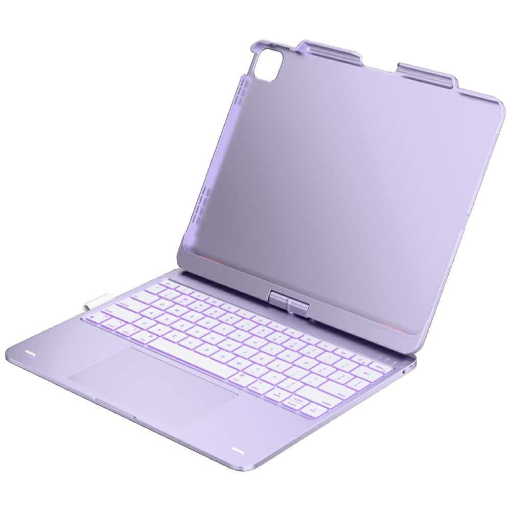 Typecase Flexbook Touch - θήκη με πληκτρολόγιο για Apple iPad Air 13 (2024) / (2025) (2026) - Μωβ - Image 9