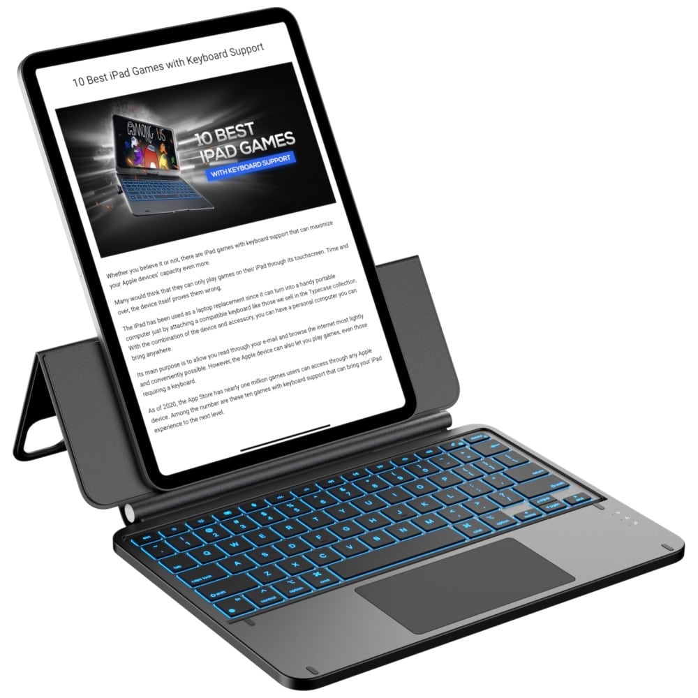 Typecase Studio - θήκη με πληκτρολόγιο για Apple iPad Air 11 (2024) / (2025) (2026) - Μαύρο - Image 4