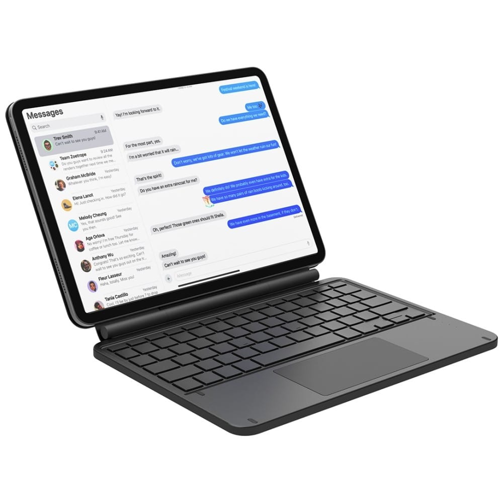 Typecase Studio - θήκη με πληκτρολόγιο για Apple iPad Air 11 (2024) / (2025) (2026) - Μαύρο - Image 7