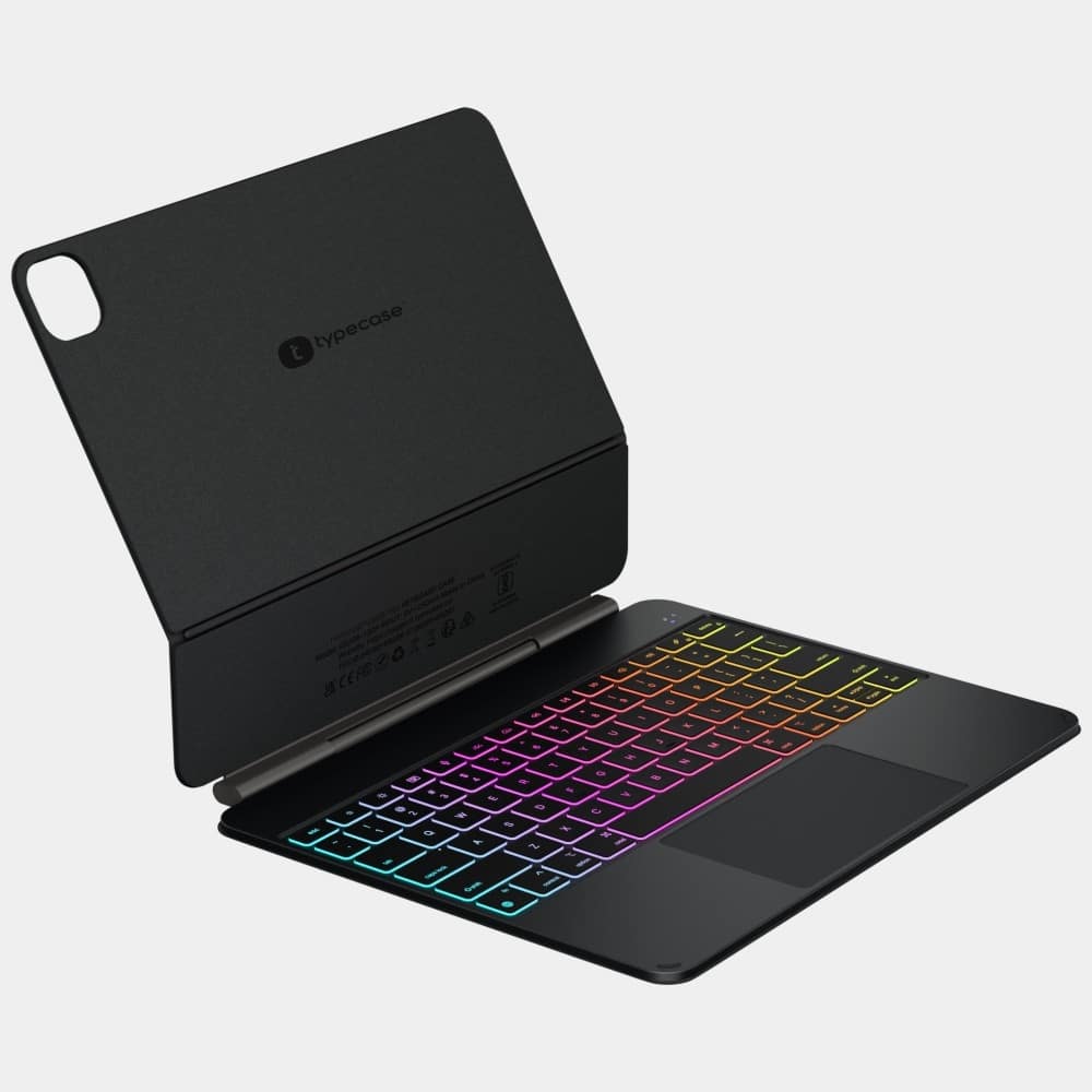 Typecase Edge Pro - Θήκη για Apple iPad Pro 13 (2024/2025) με πληκτρολόγιο - Μαύρο - Image 7