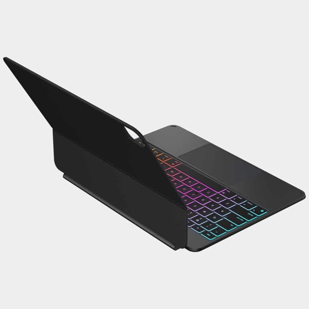 Typecase Edge Pro - Θήκη για Apple iPad Pro 13 (2024/2025) με πληκτρολόγιο - Μαύρο - Image 3