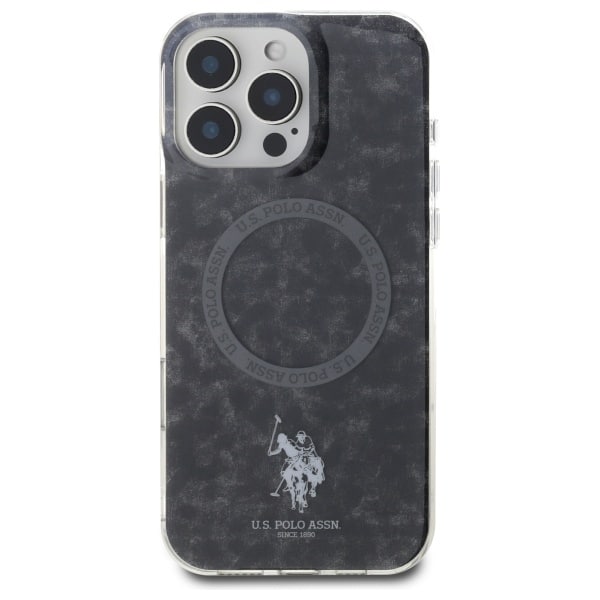 Θήκη IML MagSafe για iPhone 16 Pro 6.3" US Polo USHMP16LHOCLDPK, μαύρο - Image 3