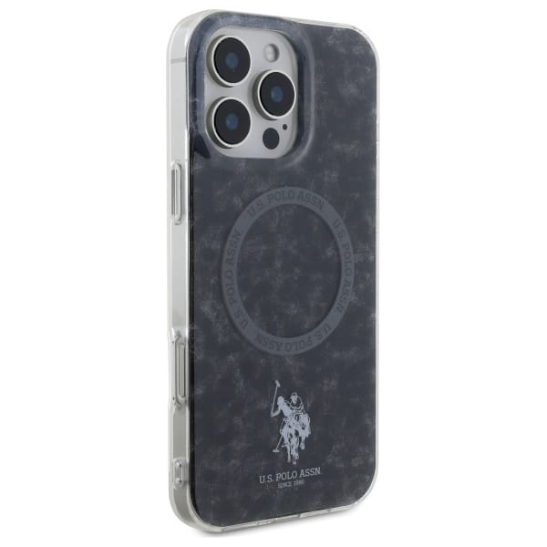 Θήκη IML MagSafe για iPhone 16 Pro 6.3" US Polo USHMP16LHOCLDPK, μαύρο - Image 4