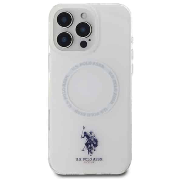 Θήκη IML Ring MagSafe για iPhone 16 Pro 6.3" US Polo USHMP16LHOCLDPW - Image 3