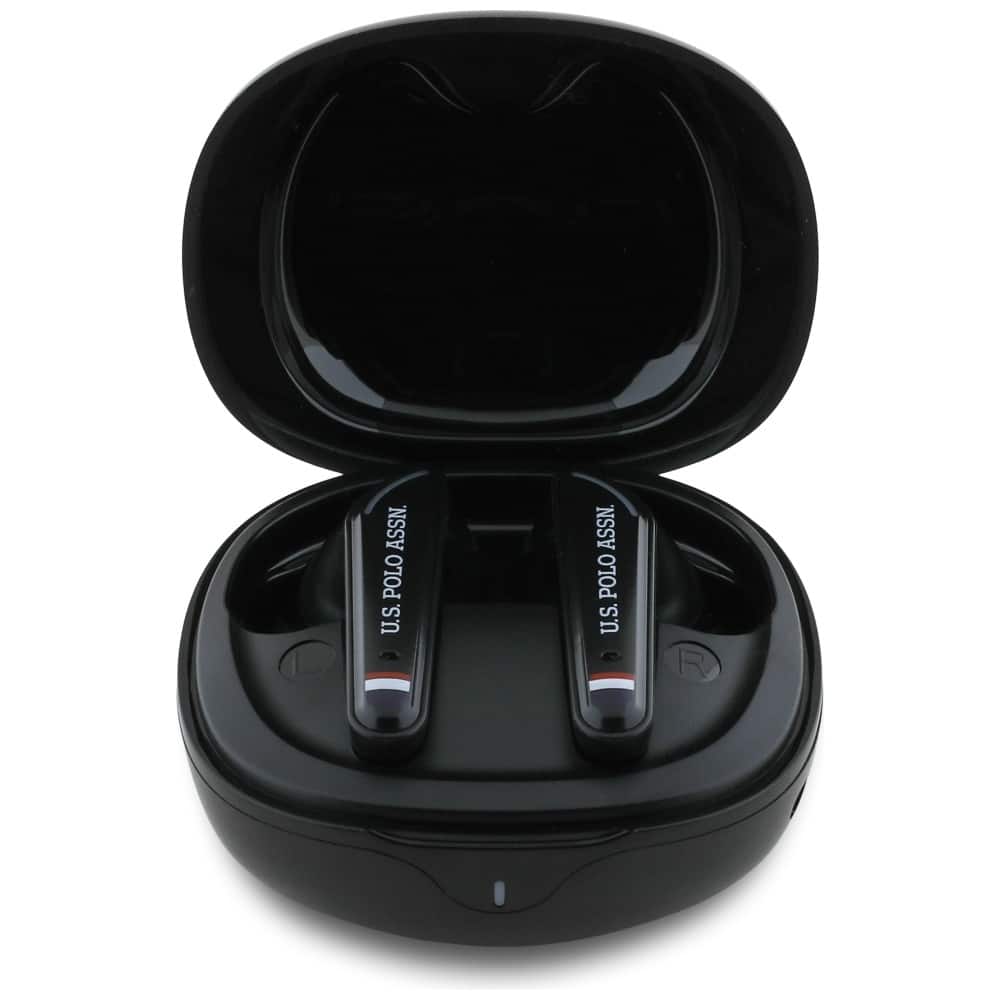 Ακουστικά TWS US Polo DH Logo Docking Station μαύρο - Image 2