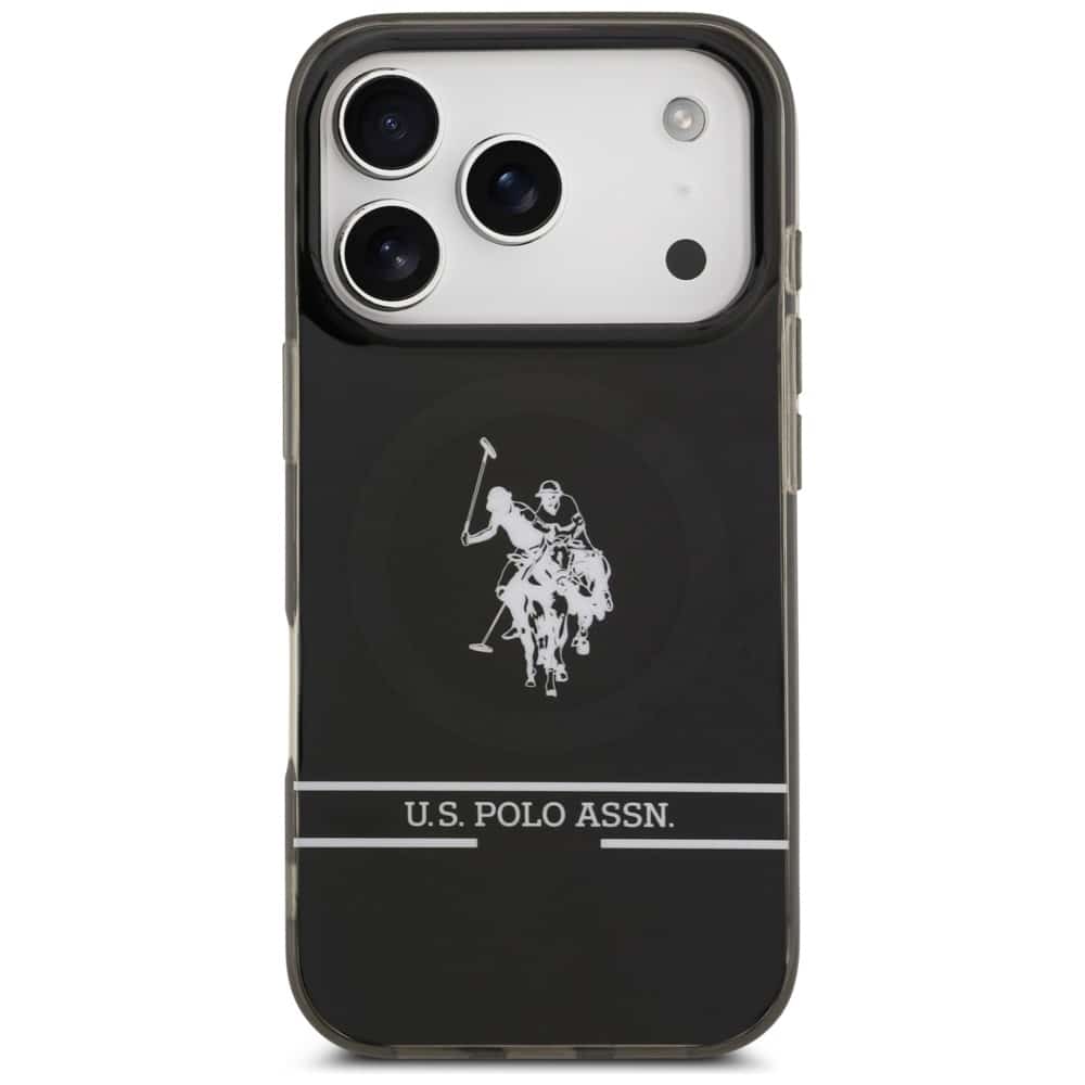 U.S. Polo Assn. US Polo DH και Bottom Stripe Logo MagSafe - θήκη για Apple iPhone 17 Pro - Μαύρο - Image 3
