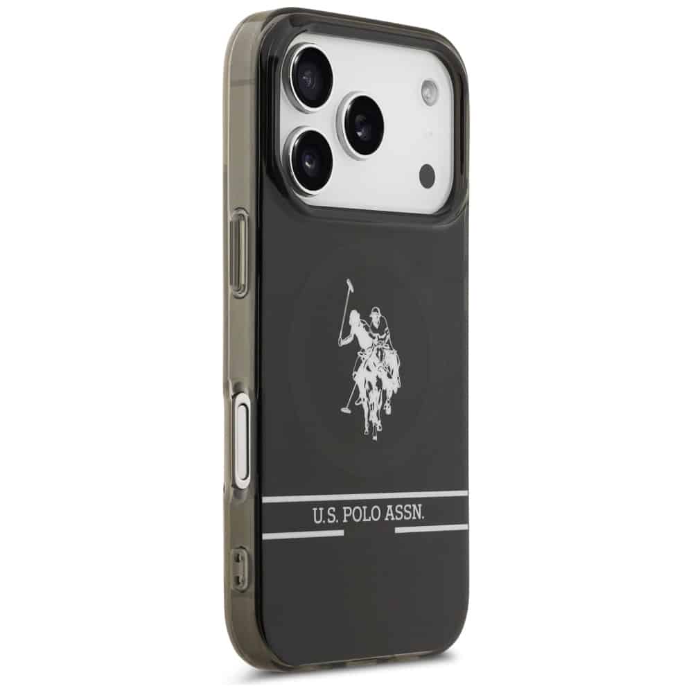 U.S. Polo Assn. US Polo DH και Bottom Stripe Logo MagSafe - θήκη για Apple iPhone 17 Pro - Μαύρο - Image 4