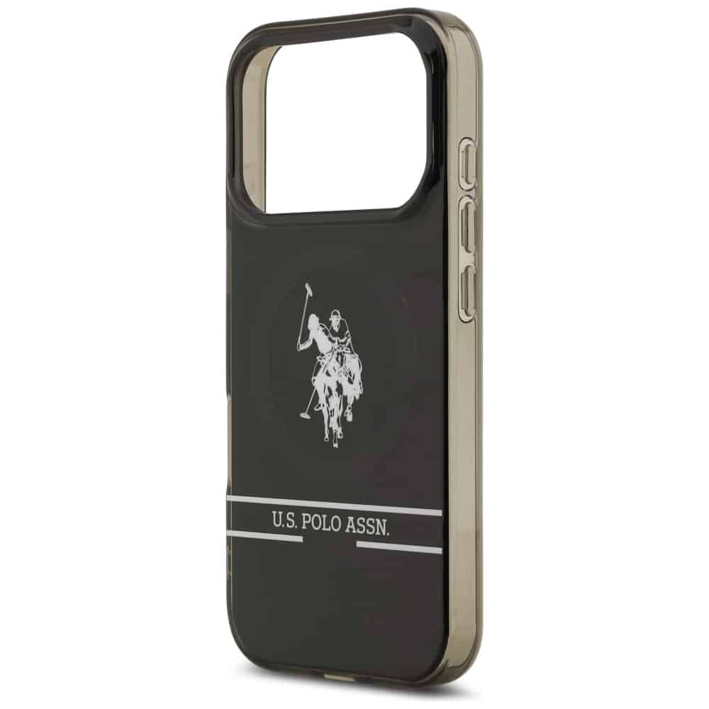 U.S. Polo Assn. US Polo DH και Bottom Stripe Logo MagSafe - θήκη για Apple iPhone 17 Pro - Μαύρο - Image 6
