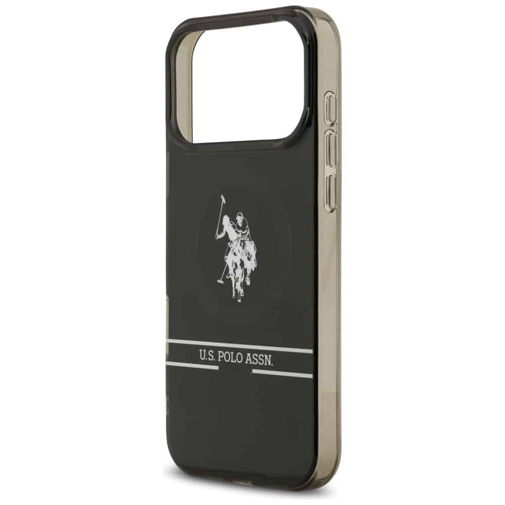 U.S. Polo Assn. US Polo DH και Λογότυπο Bottom Stripe MagSafe - θήκη για Apple iPhone 17 Pro Max - Μαύρο - Image 6