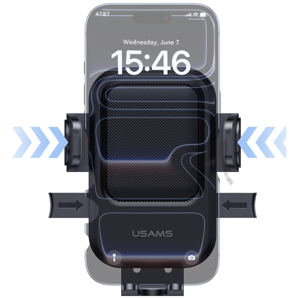 Βάση αυτοκινήτου USAMS One-touch μαύρο - Image 10