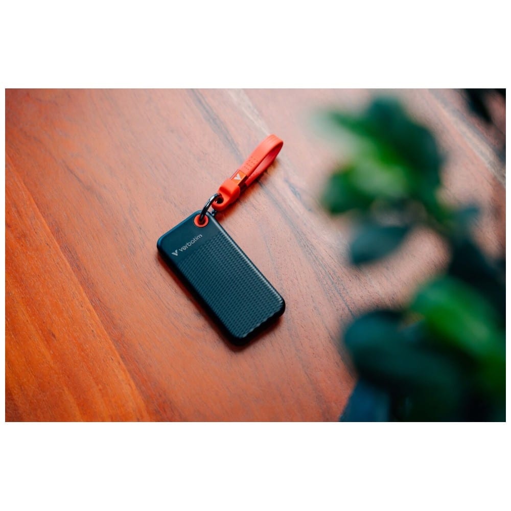 Εξωτερικός Δίσκος Verbatim Pocket SSD 128GB USB-C 3.2 Gen.2 Μαύρο και Κόκκινο 32434 - Image 4