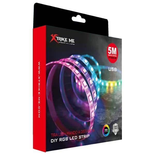 Ταινία LED RGB με χειριστήριο Bluetooth 5m XTRIKE ME HT-5050 B5 - Image 4