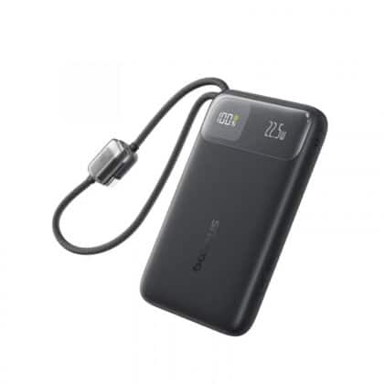 Powerbank Baseus EnerFill FC11, 20000mAh, 22.5W, QC + PD, Μαύρο E0027S04