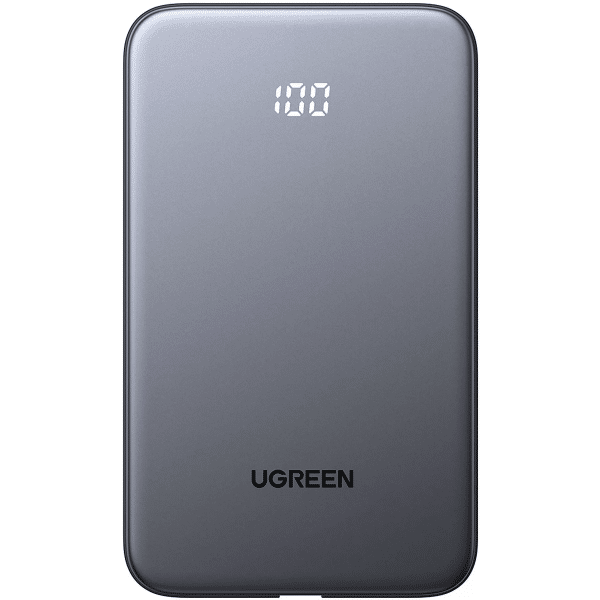 Powerbank UGREEN PB526 (75161B), 10000mAh, 20W, QC + PD, Γκρι - Image 2